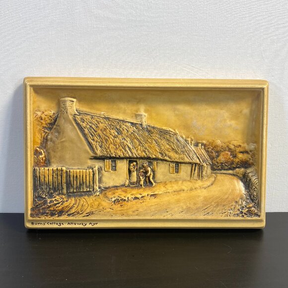 Ivorex Burn's Cottage Wall Hanging - Alloway Ay - Made In ENGLAND - Picture 1 of 9